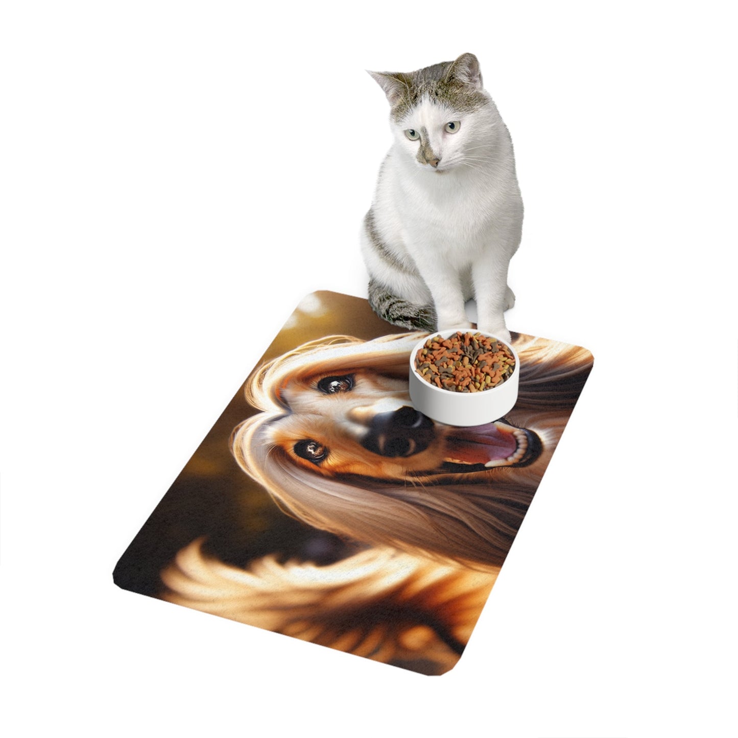 Non-Slip Pet Food Mat – Waterproof Feeding Mat for Dogs