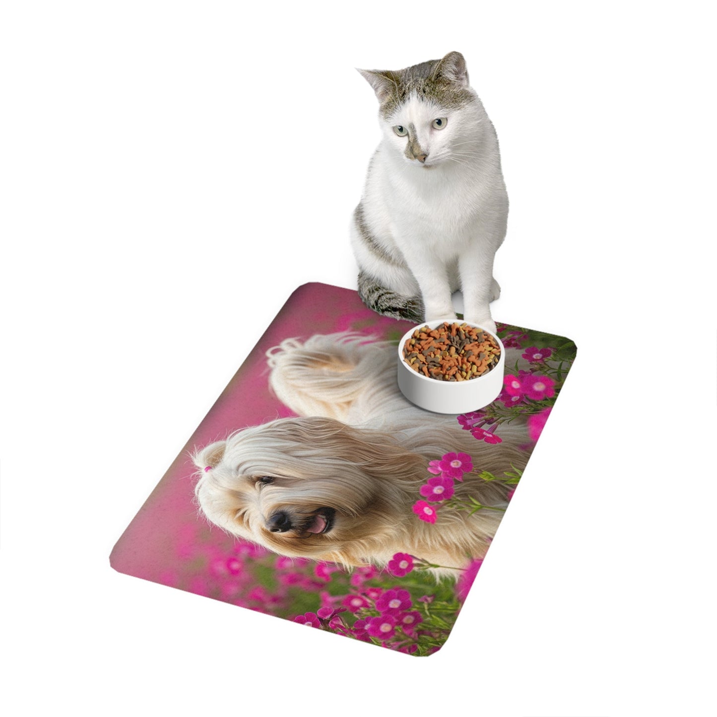 Non-Slip Pet Food Mat – Waterproof Feeding Mat for Dogs