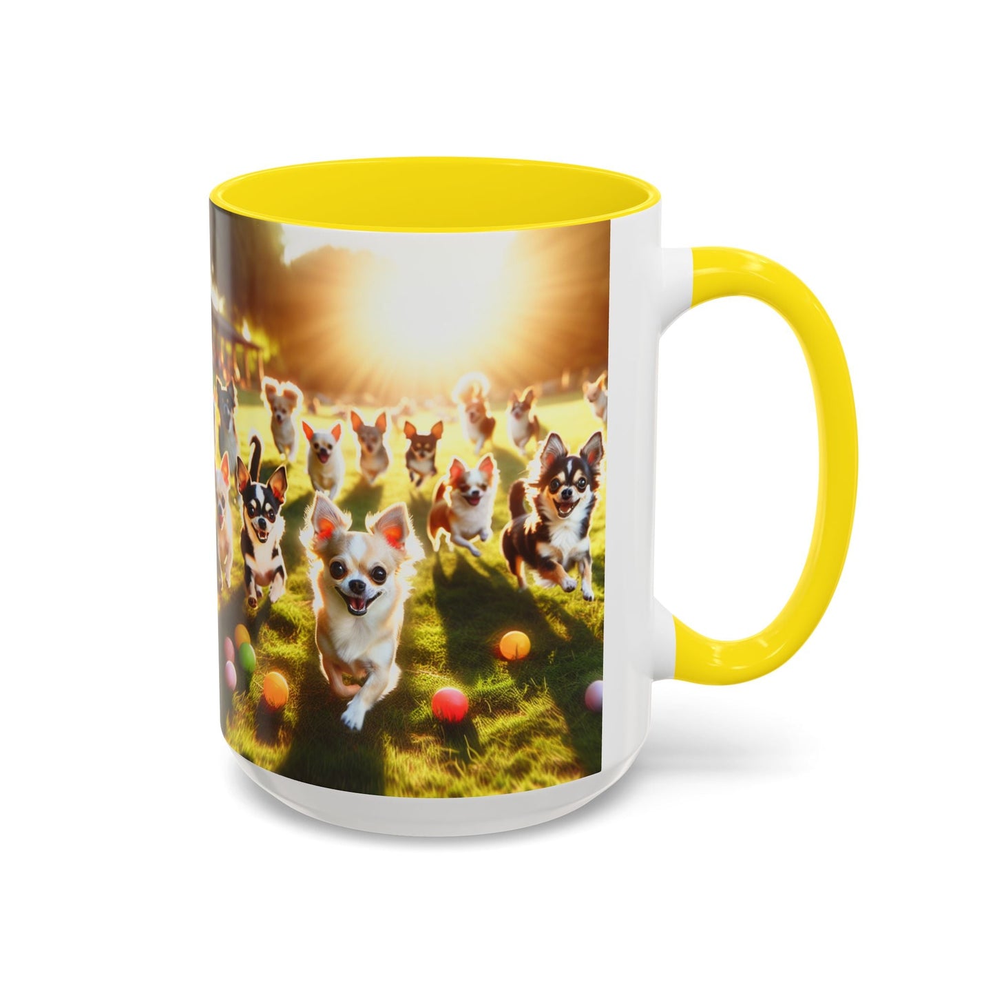 Keramiktasse mit Hunderassen-Motiv – 11 oz & 15 oz