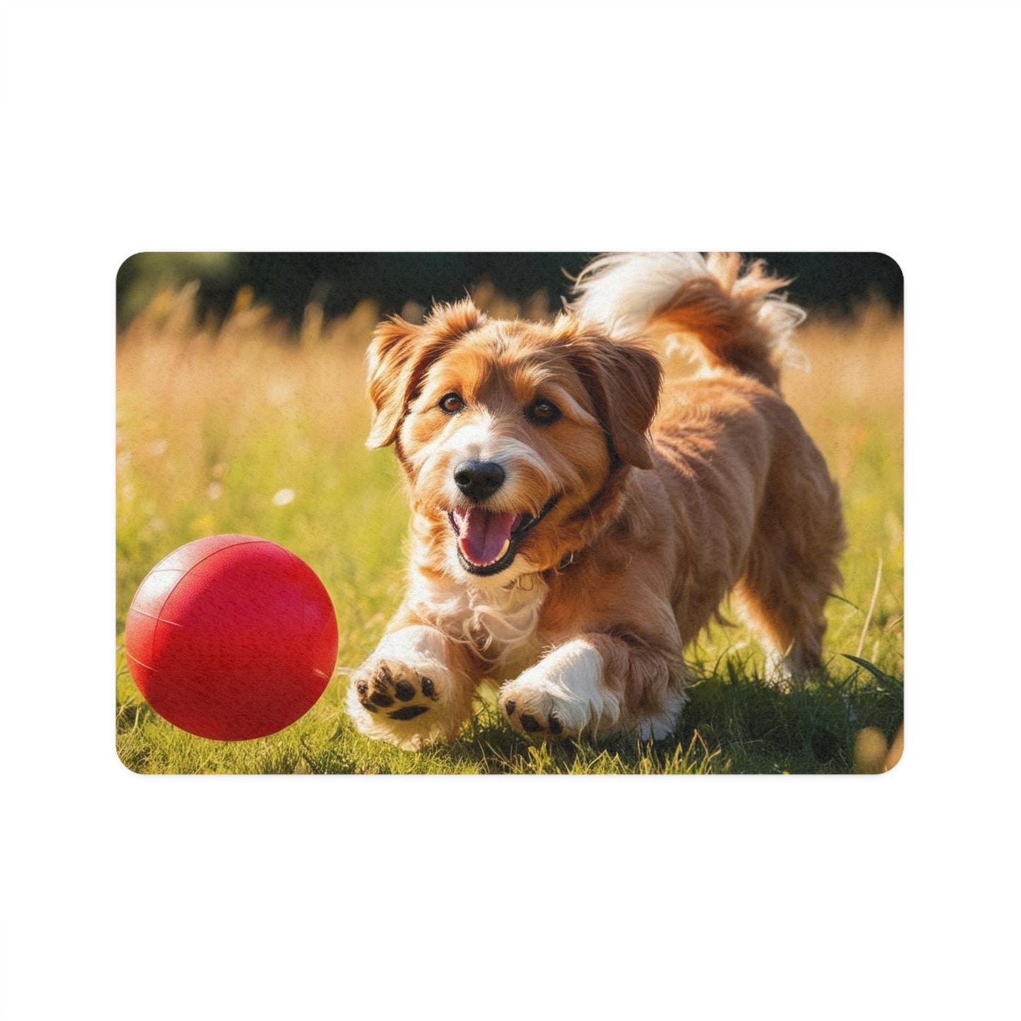 Tapis antidérapant pour animaux de compagnie – Tapis d'alimentation étanche pour chiens