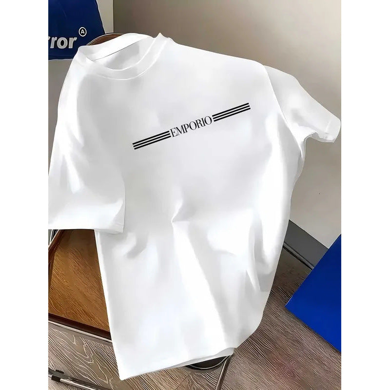 Cotton Mens Luxury Brand Lettered Style