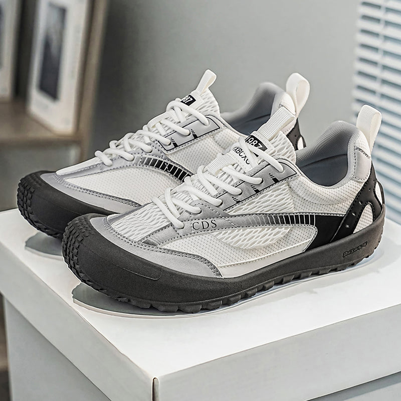 New Men's Lightweight Slip-On Skate Shoes, Versatile Trendy Casual Sneakers