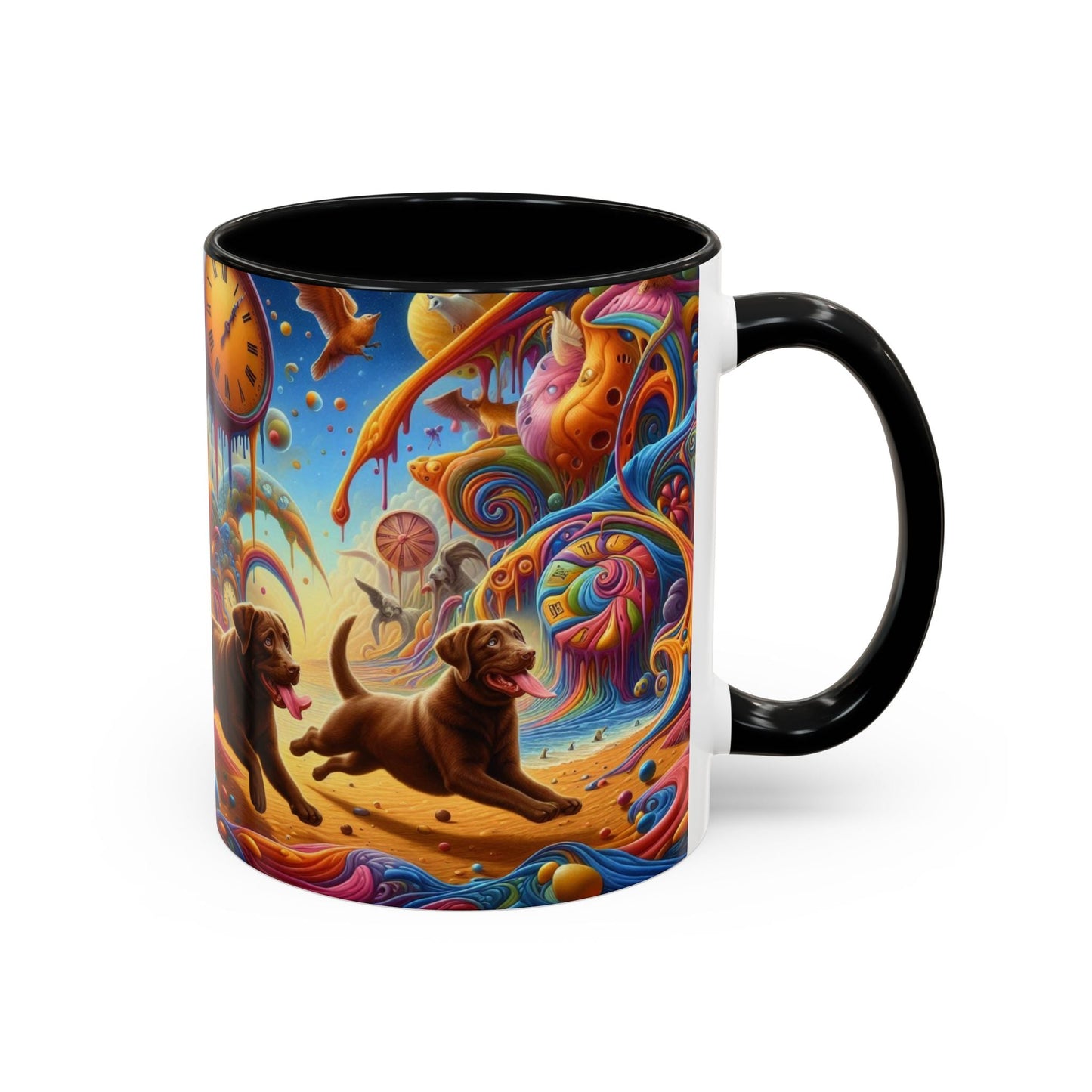 Keramiktasse mit Hunderassen-Motiv – 11 oz & 15 oz