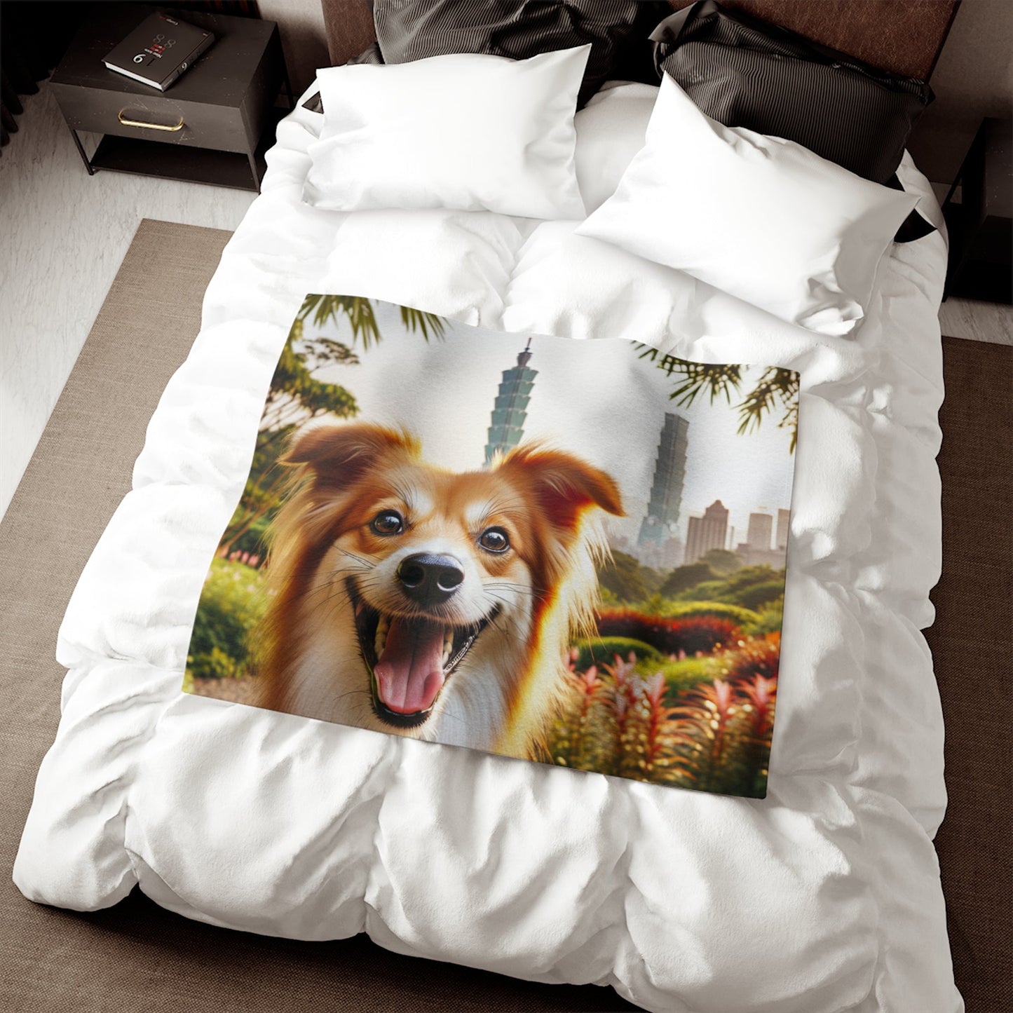Couverture polaire – Jeté en polaire peluche, 2 options de tailles