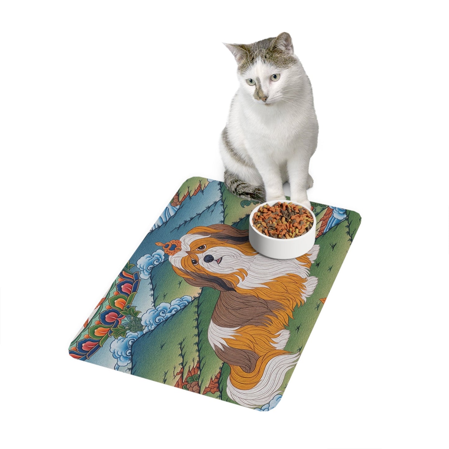 Non-Slip Pet Food Mat – Waterproof Feeding Mat for Dogs