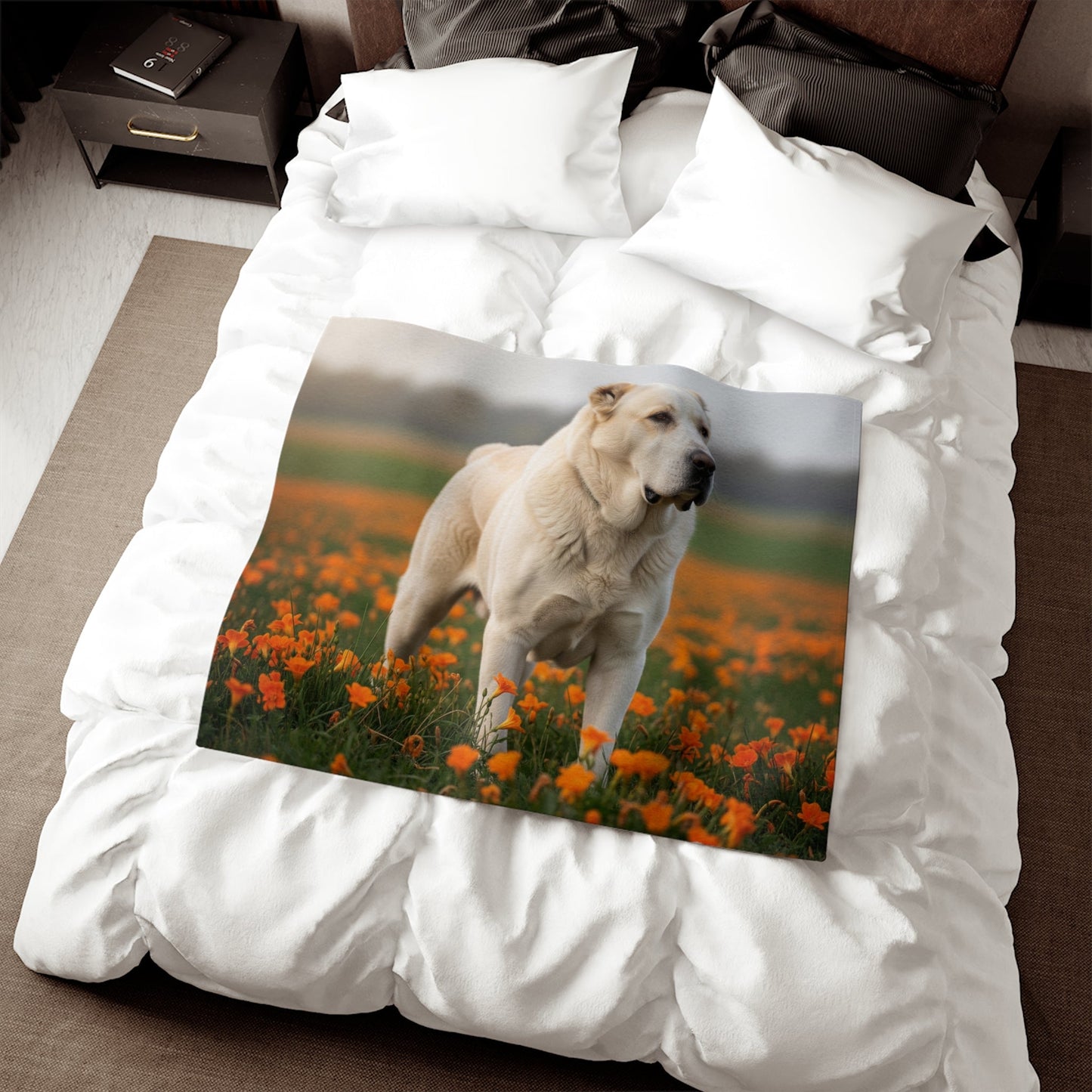 Sweatshirt Blanket – Plush Fleece Throw, 2 Size Options