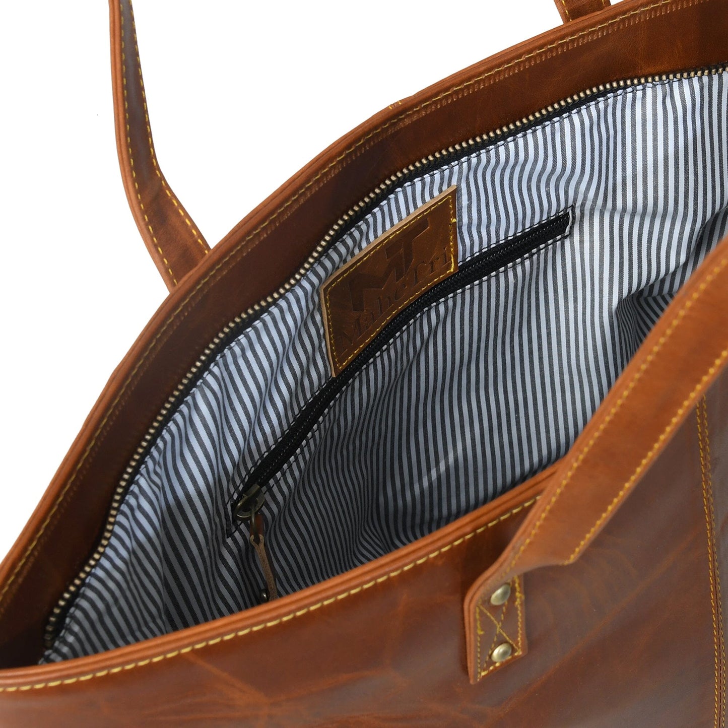 Sac fourre-tout Kim – Marron cacao