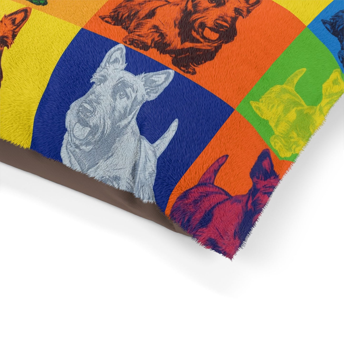 Haustierbett – Plüsch-Hundebett, 3 Größenoptionen