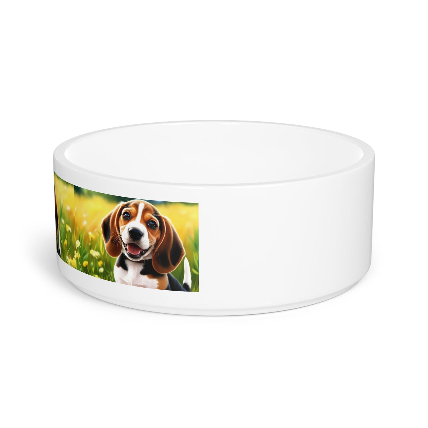 Ceramic Pet Bowl – 16 oz Dog Feeding Bowl