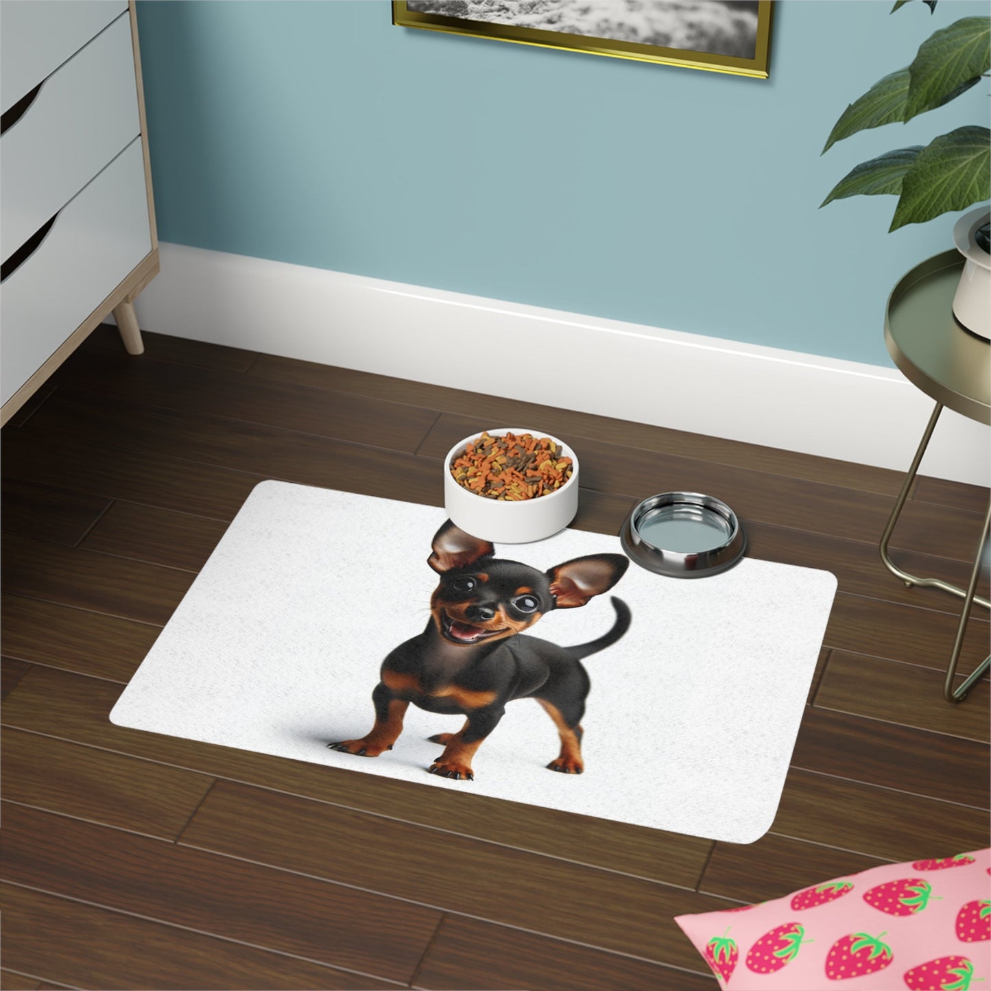 Non-Slip Pet Food Mat – Waterproof Feeding Mat for Dogs