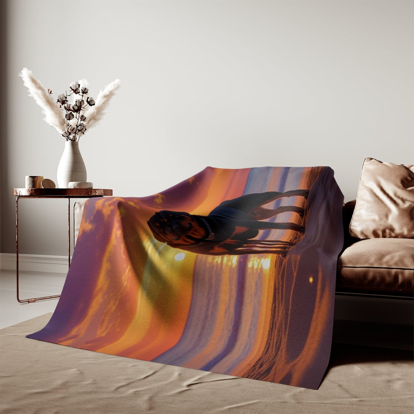 Sweatshirt Blanket – Plush Fleece Throw, 2 Size Options