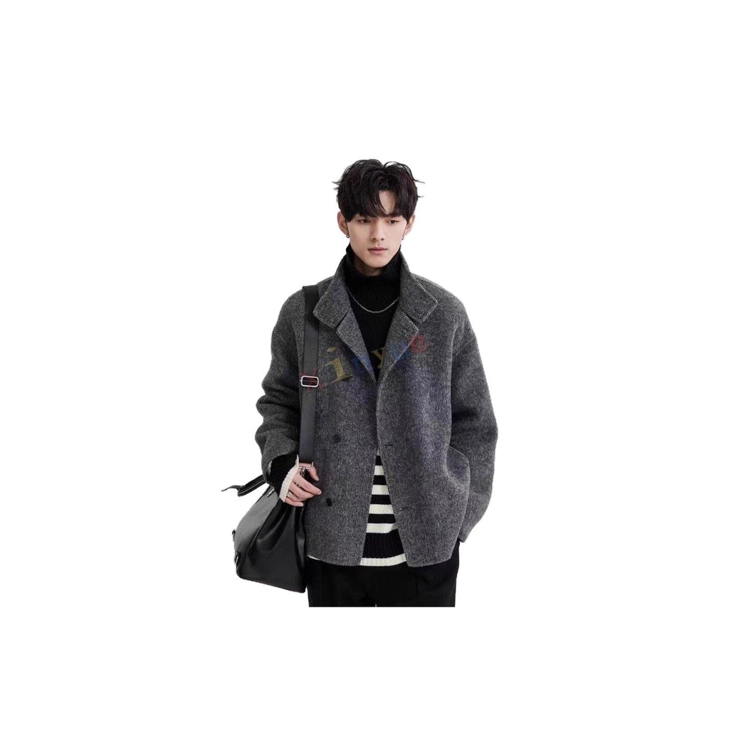 High-end Wool Coat For Men Autumn And Winter