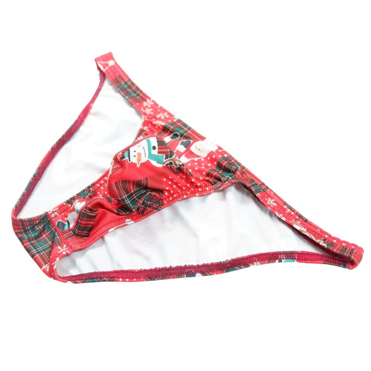 Men's Printed Breathable Underwear, Low Waist Triangle Pants