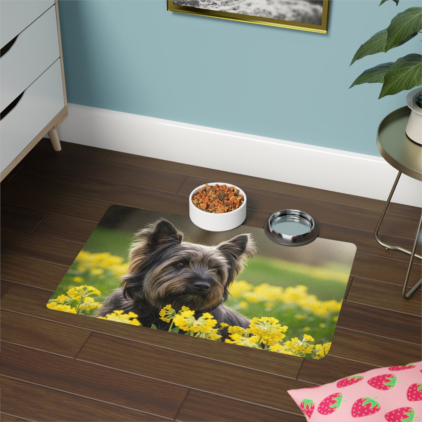 Non-Slip Pet Food Mat – Waterproof Feeding Mat for Dogs