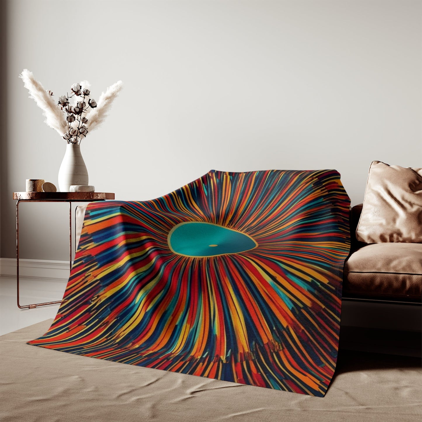 Sweatshirt Blanket – Plush Fleece Throw, 2 Size Options