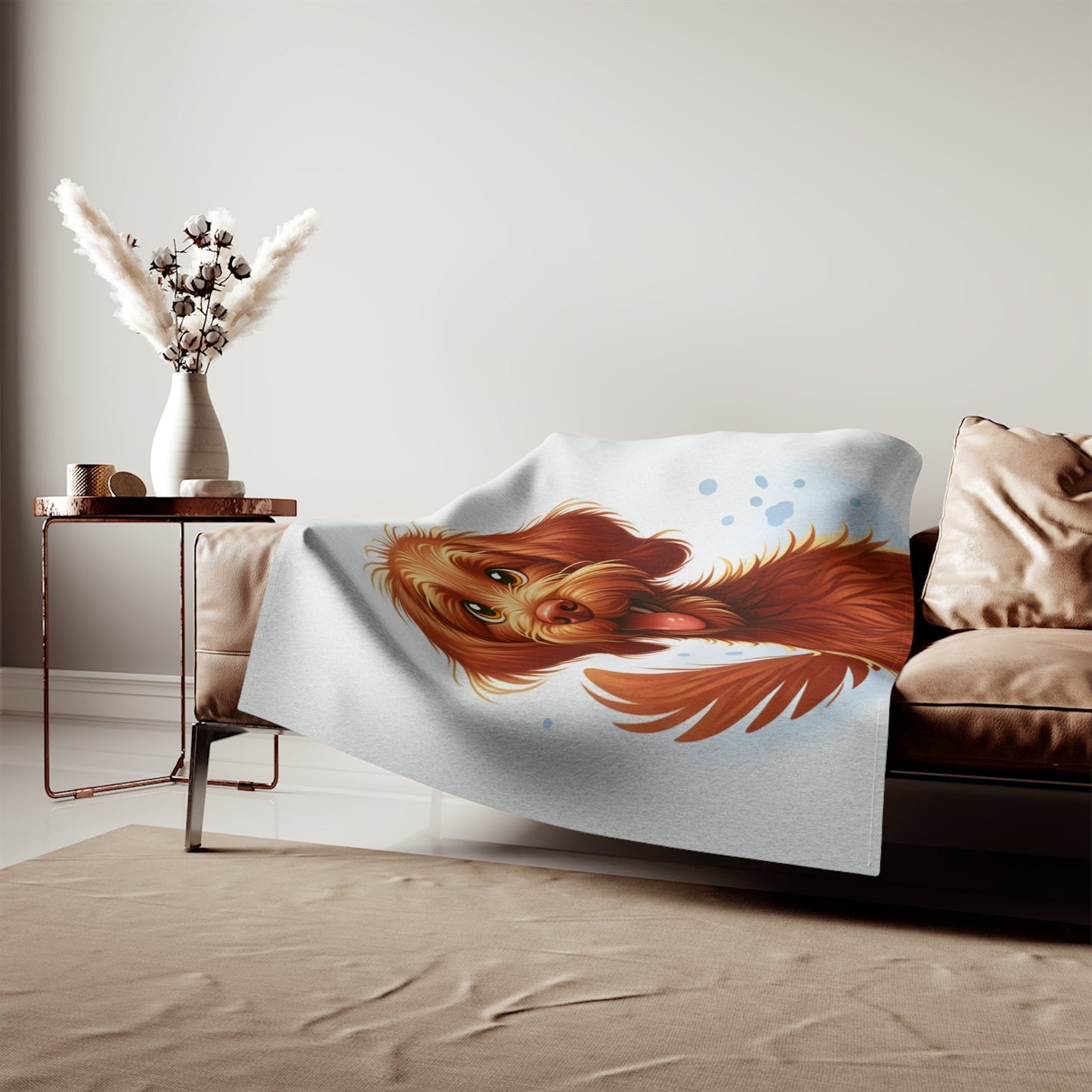 Sweatshirt Blanket – Plush Fleece Throw, 2 Size Options