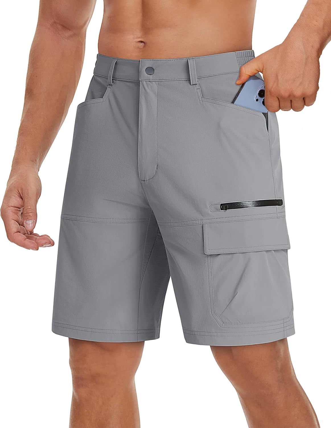 Cross-Border Foreign Trade, Popular New Men's Summer Work Shorts With Multiple Pockets, Outdoor Travel Pants, Wholesale In Stock