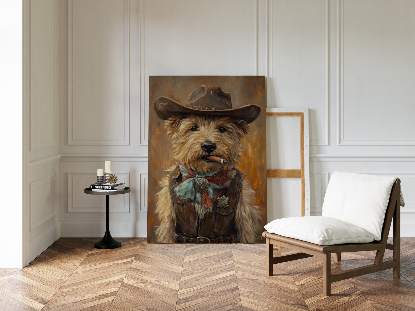 Wheaten Terrier Wild-West-Deputy