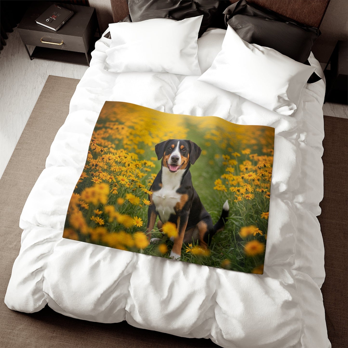Sweatshirt Blanket – Plush Fleece Throw, 2 Size Options