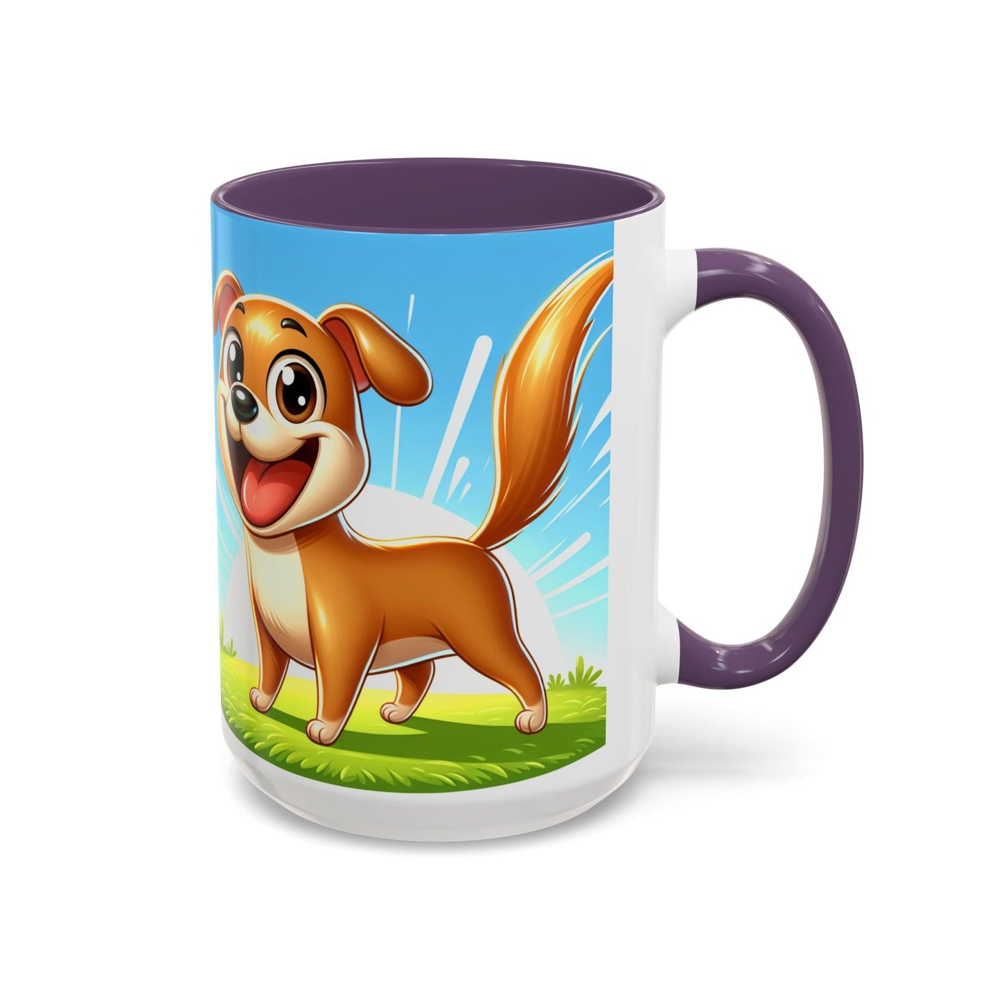 Keramiktasse mit Hunderassen-Motiv – 11 oz & 15 oz