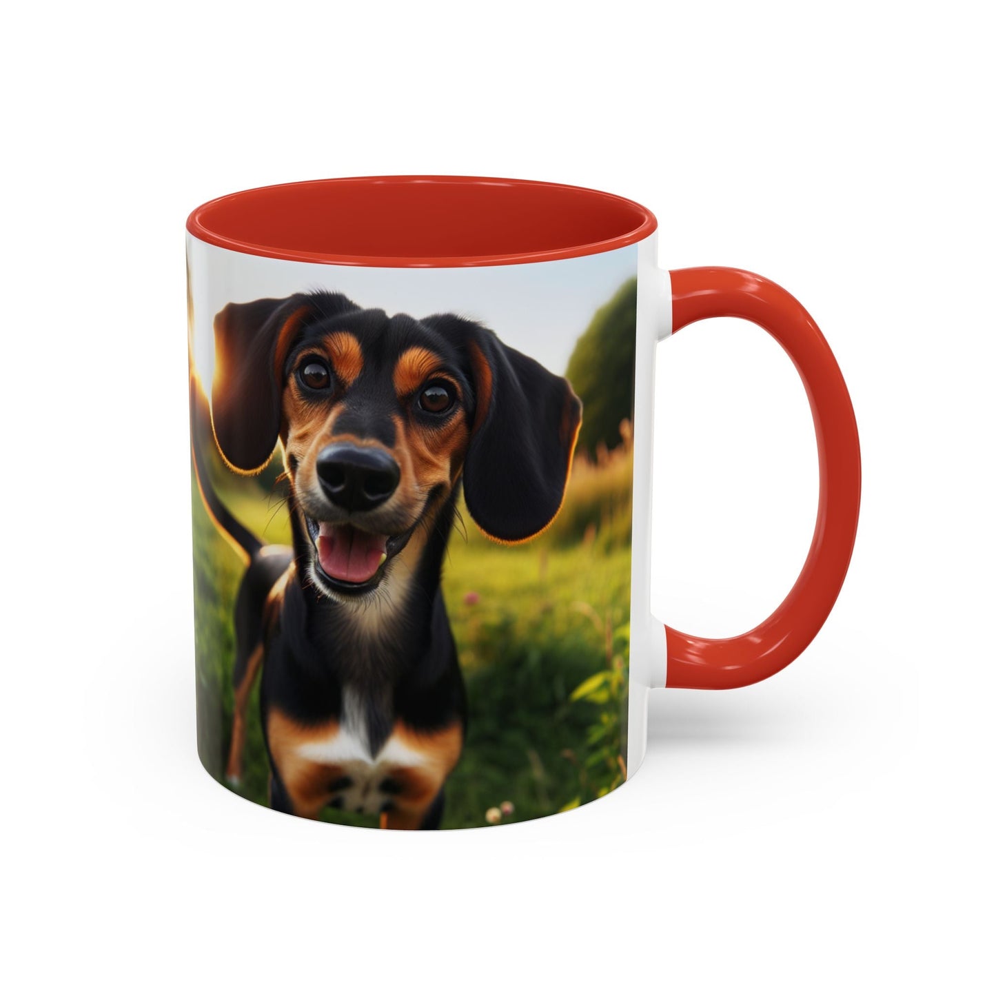 Keramiktasse mit Hunderassen-Motiv – 11 oz & 15 oz