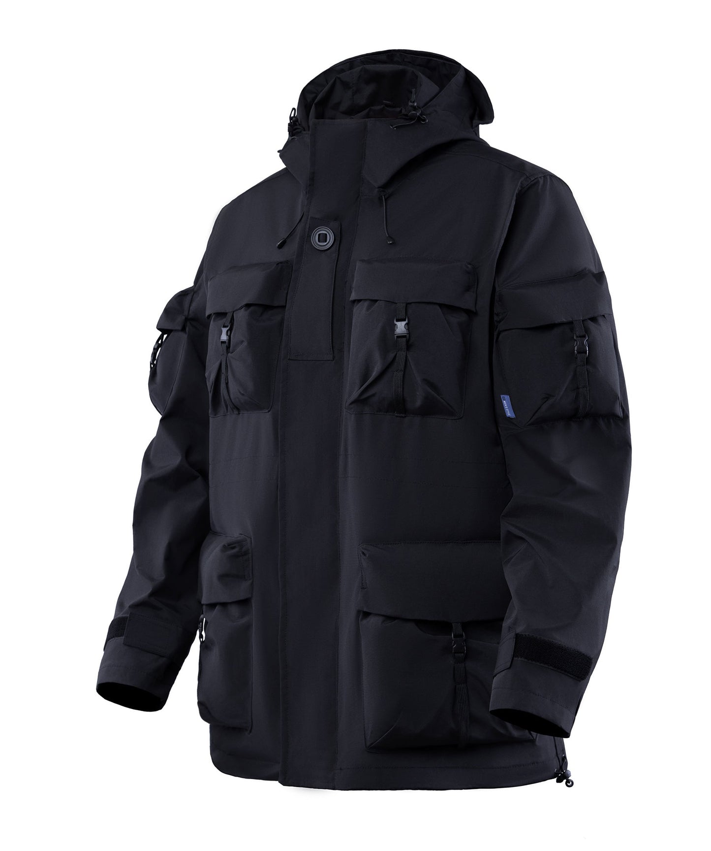 APEJ8 Schwarze taktische Outdoor-Jacke
