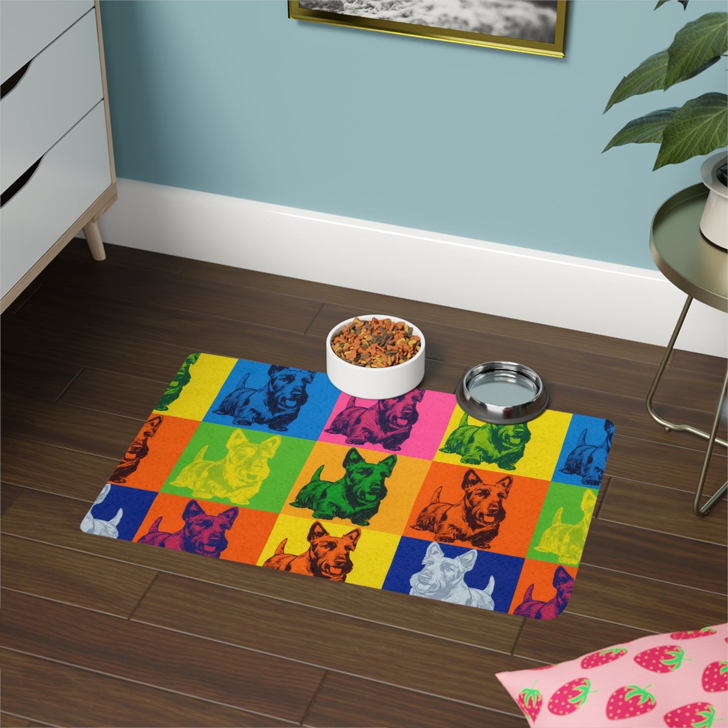Non-Slip Pet Food Mat – Waterproof Feeding Mat for Dogs