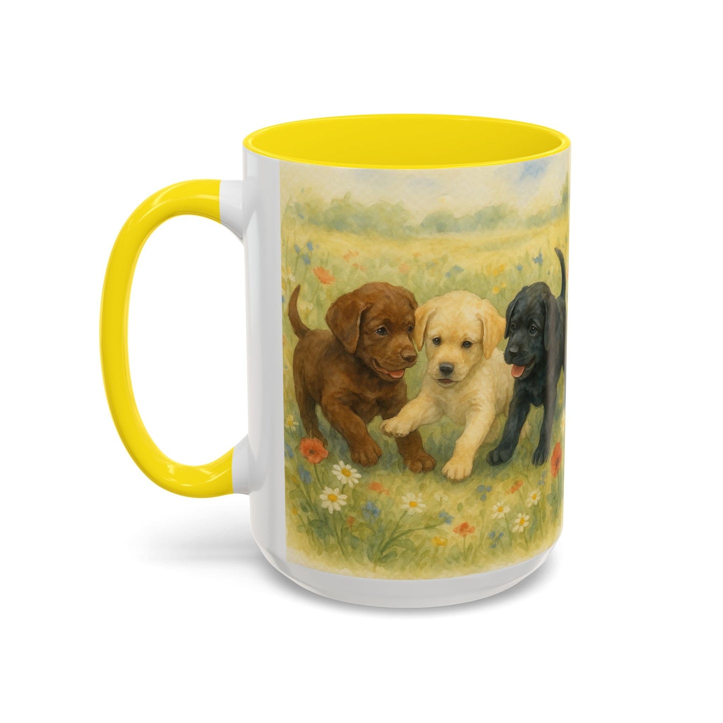 Keramiktasse mit Hunderassen-Motiv – 11 oz & 15 oz