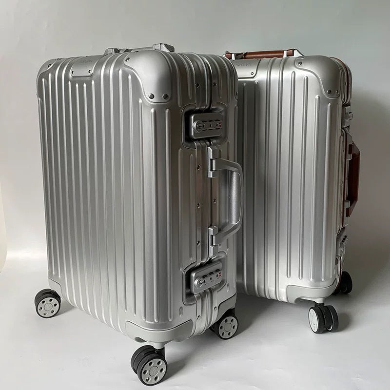 Drop-Resistant All-Aluminum-Magnesium Alloy Luggage For Travel