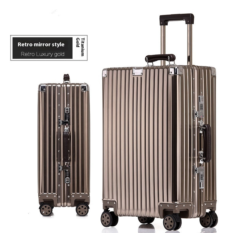 Password Aluminum Frame 20-inch Aluminum Magnesium Luggage