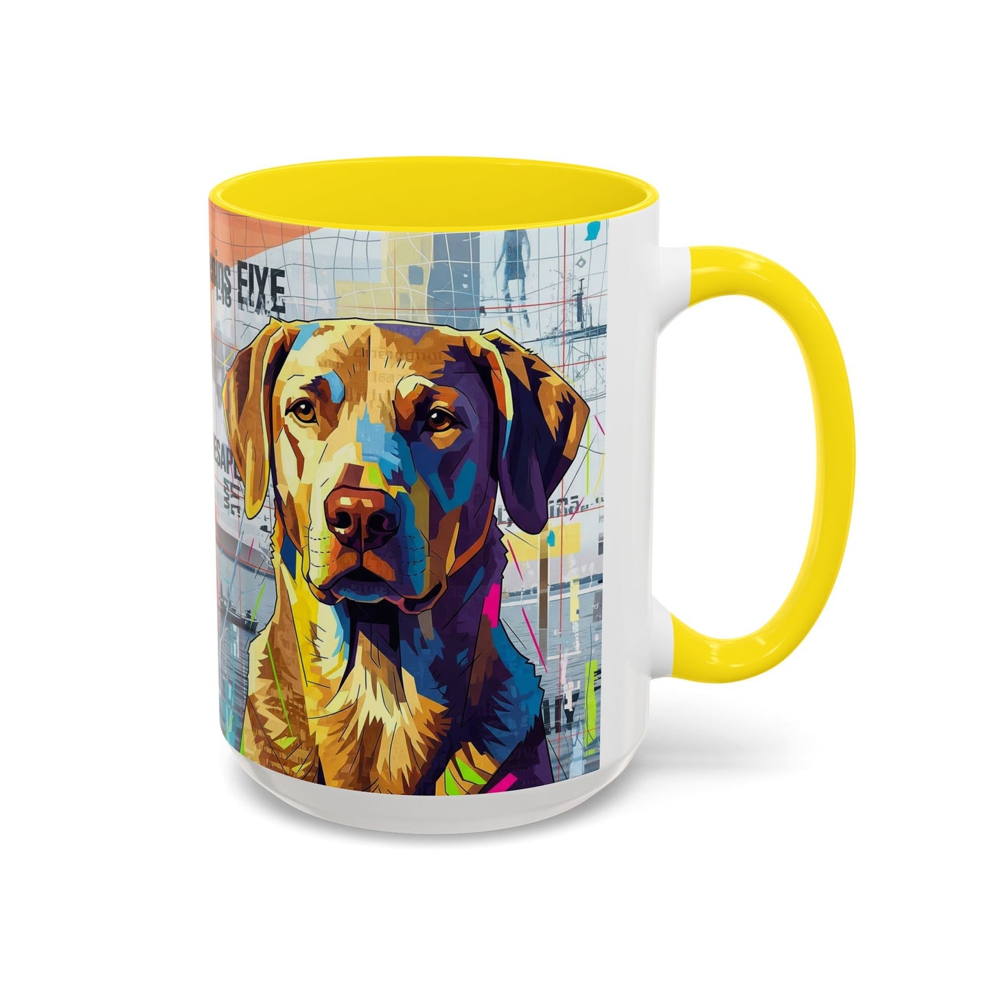 Keramiktasse mit Hunderassen-Motiv – 11 oz & 15 oz