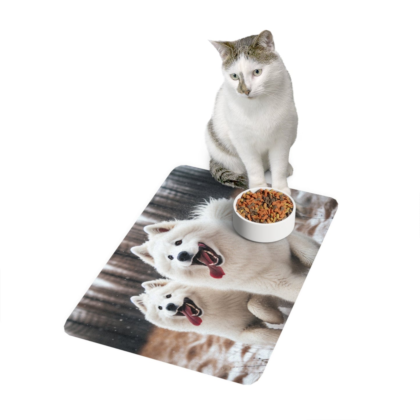 Non-Slip Pet Food Mat – Waterproof Feeding Mat for Dogs