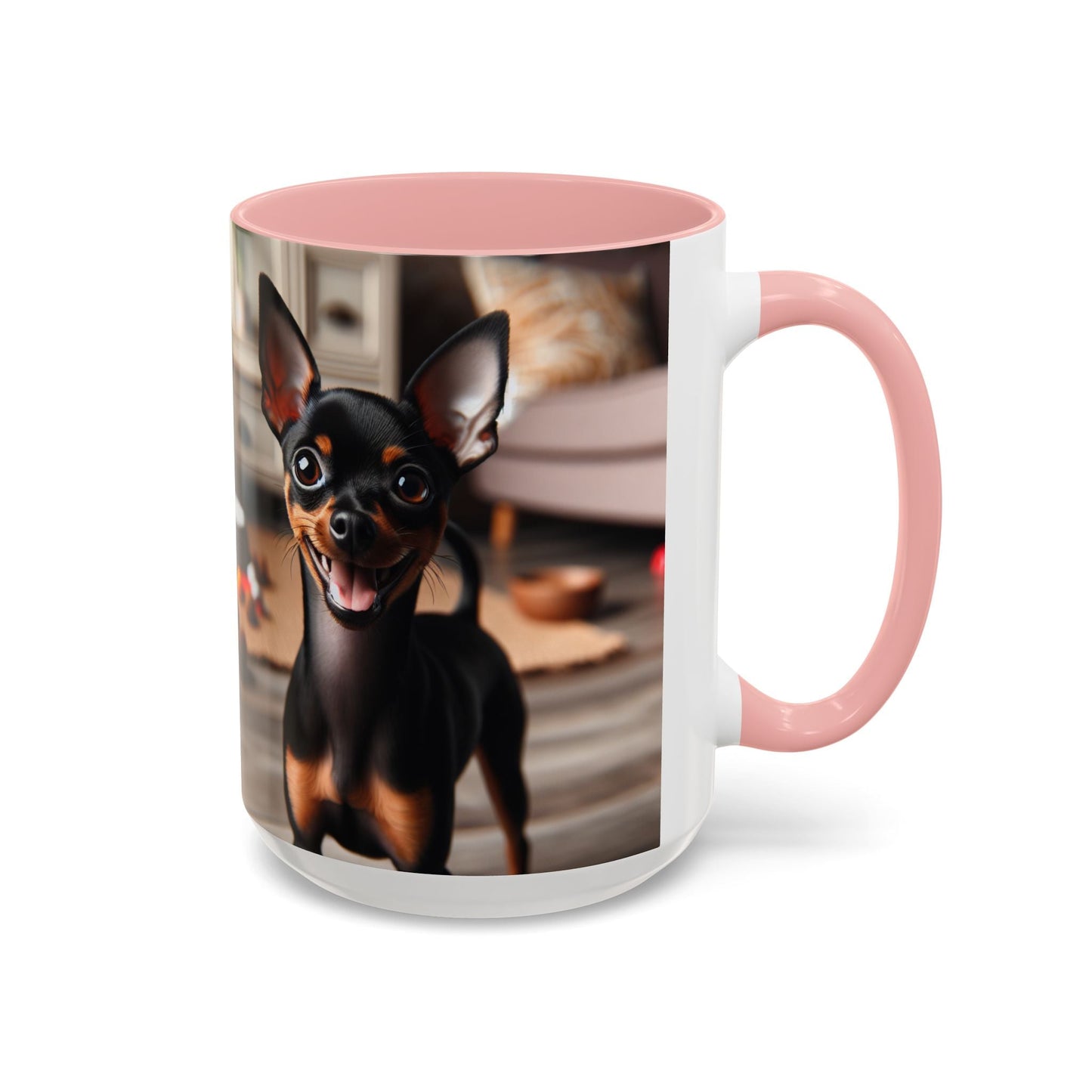 Keramiktasse mit Hunderassen-Motiv – 11 oz & 15 oz