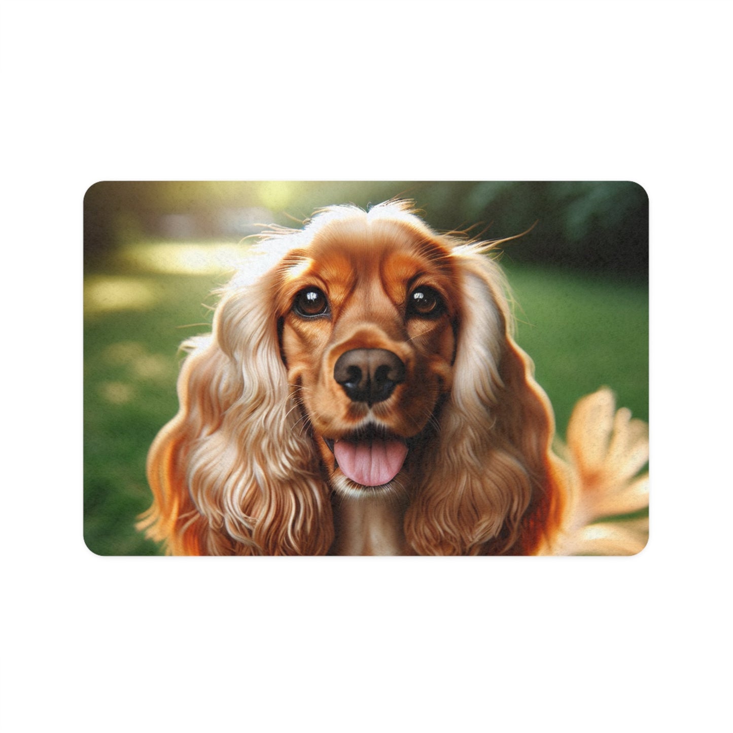 Tapis antidérapant pour animaux de compagnie – Tapis d'alimentation étanche pour chiens