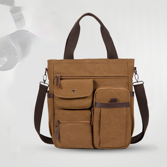 Mens Large-capacity Casual Single-shoulder Crossbody Bag