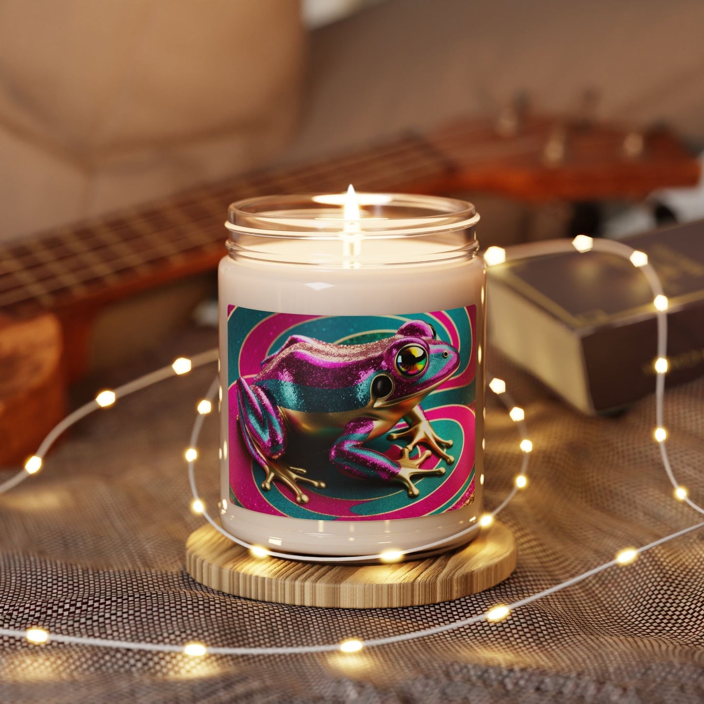 Bougie en cire de soja – Bougie parfumée en pot