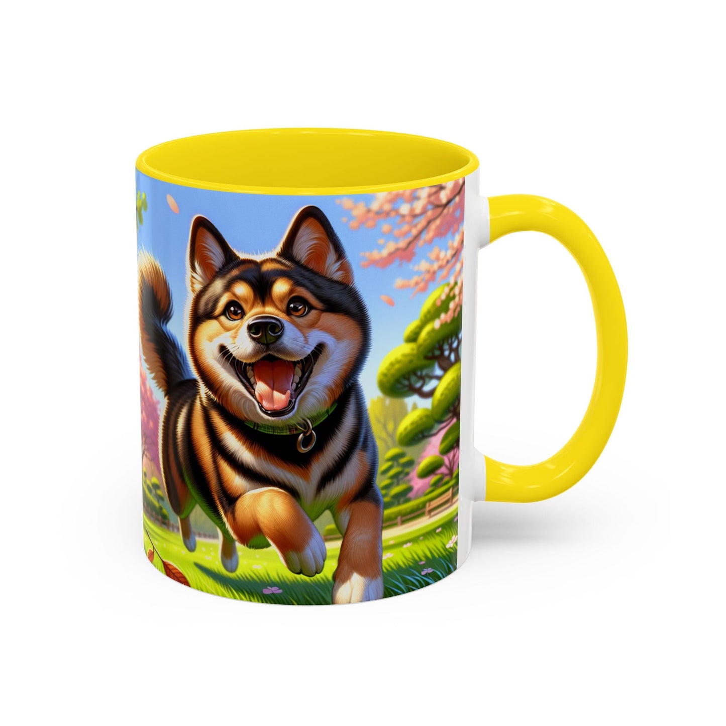 Keramiktasse mit Hunderassen-Motiv – 11 oz & 15 oz