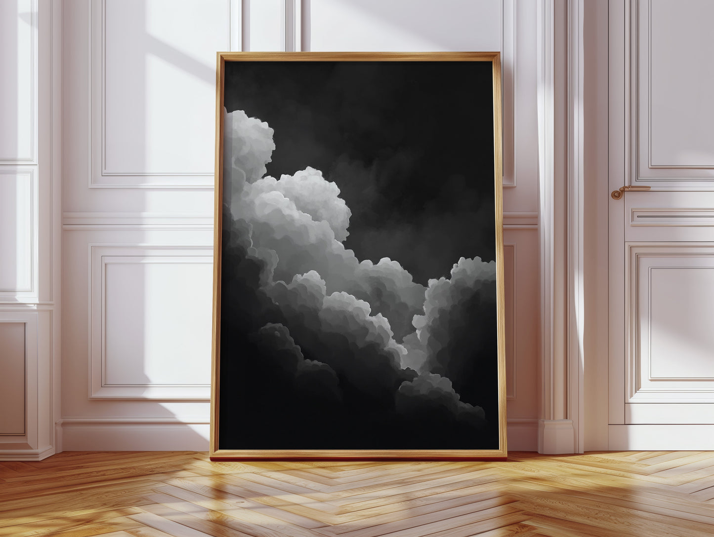 Shadowrise Through Painted Sky