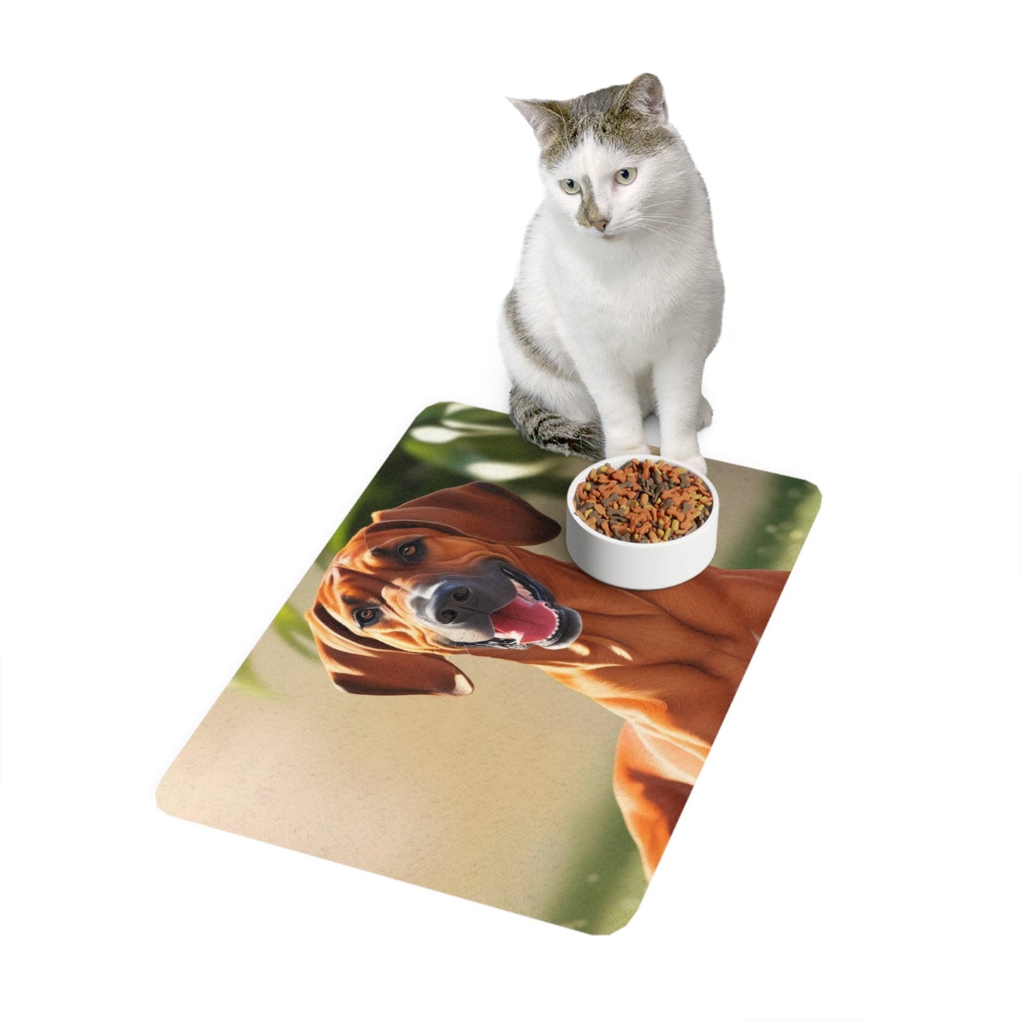 Non-Slip Pet Food Mat – Waterproof Feeding Mat for Dogs