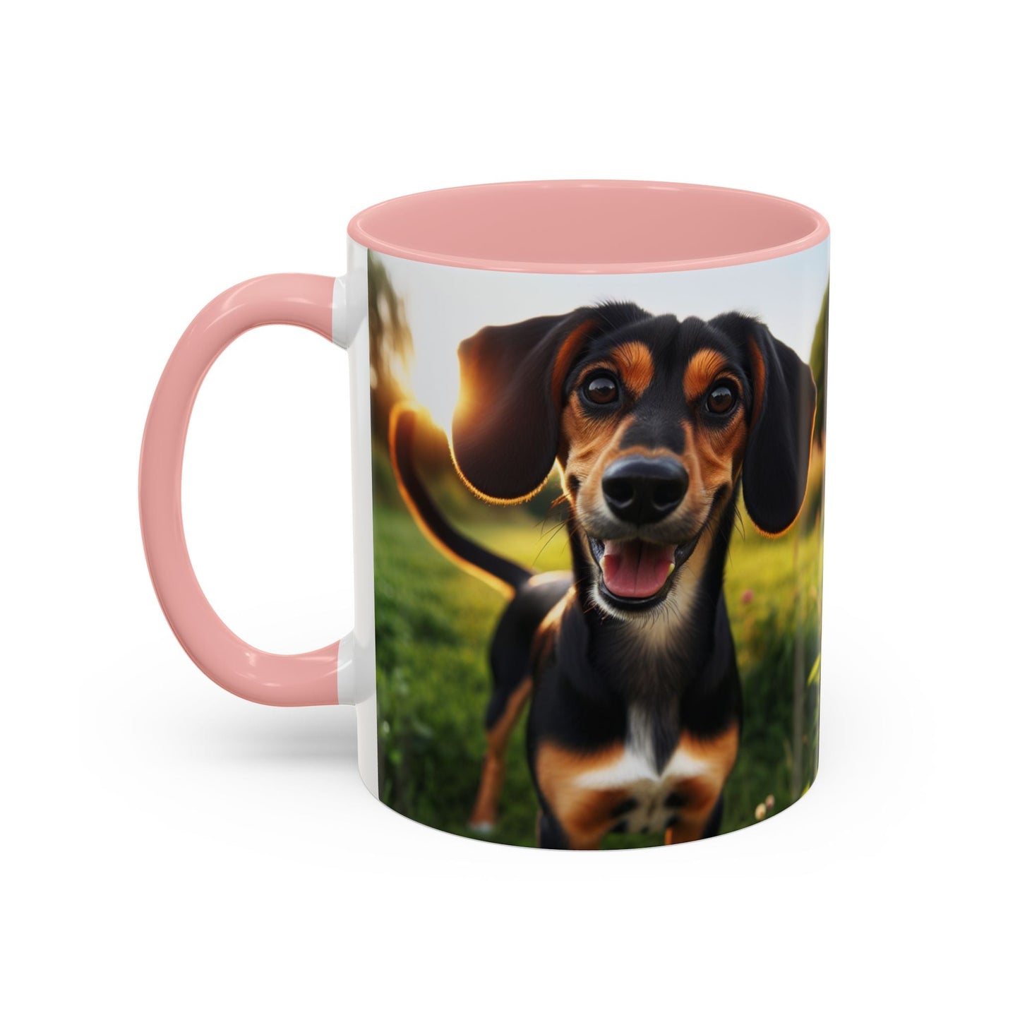 Keramiktasse mit Hunderassen-Motiv – 11 oz & 15 oz