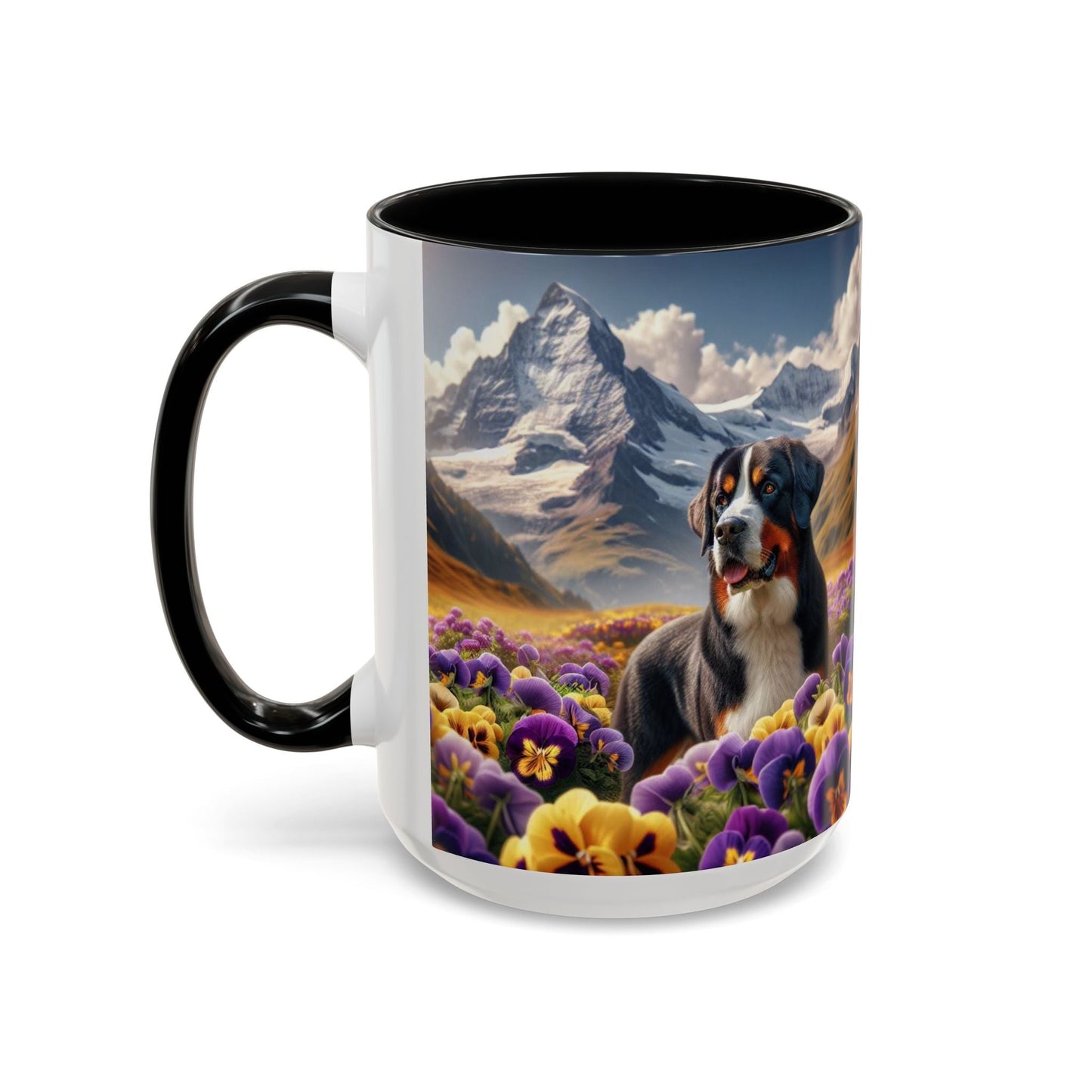 Keramiktasse mit Hunderassen-Motiv – 11 oz & 15 oz