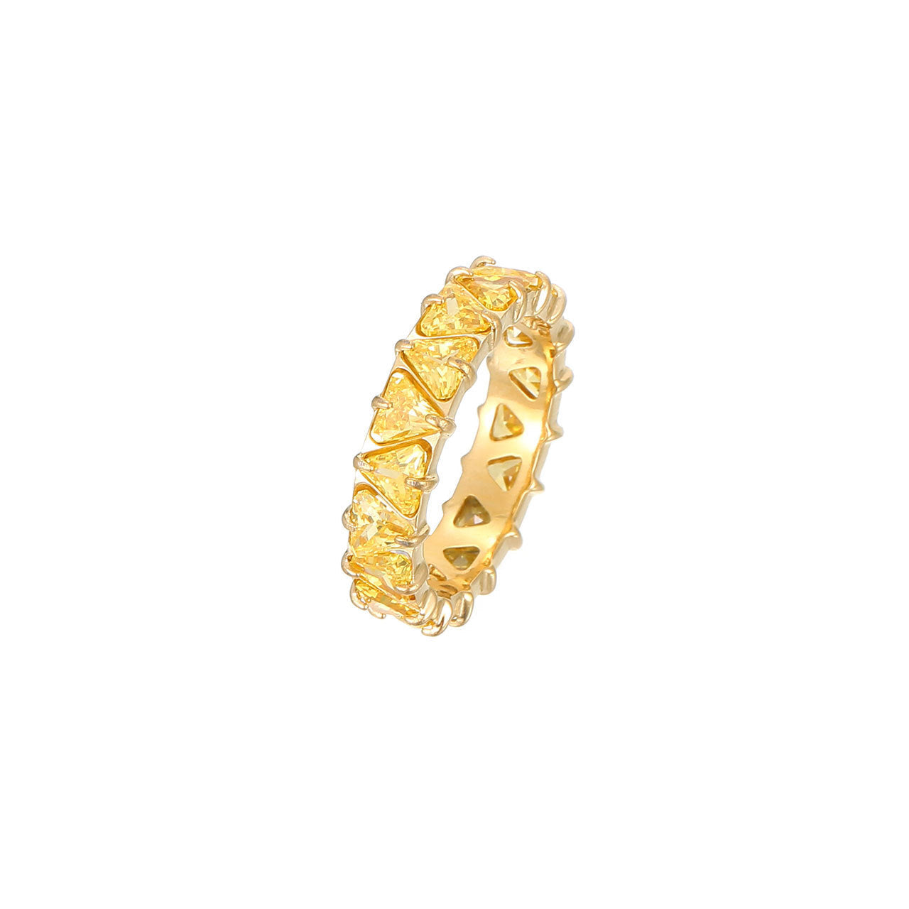 Fashionable Colorful Zircon Ring For Women