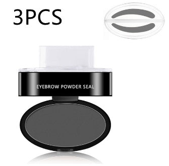 Eyebrow Stamp & Stencil Kit: Waterproof Tint for Professional Brow Enhancement
