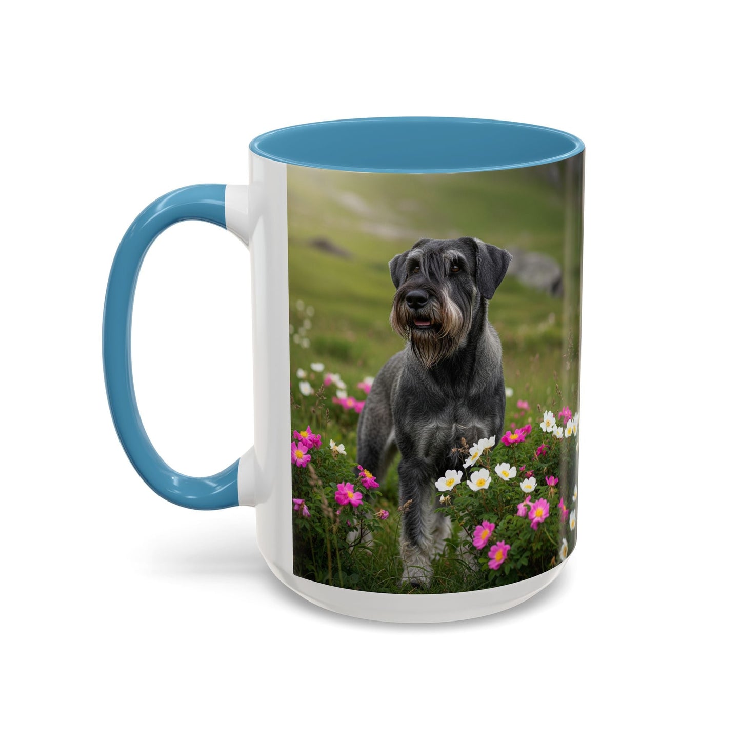 Keramiktasse mit Hunderassen-Motiv – 11 oz & 15 oz