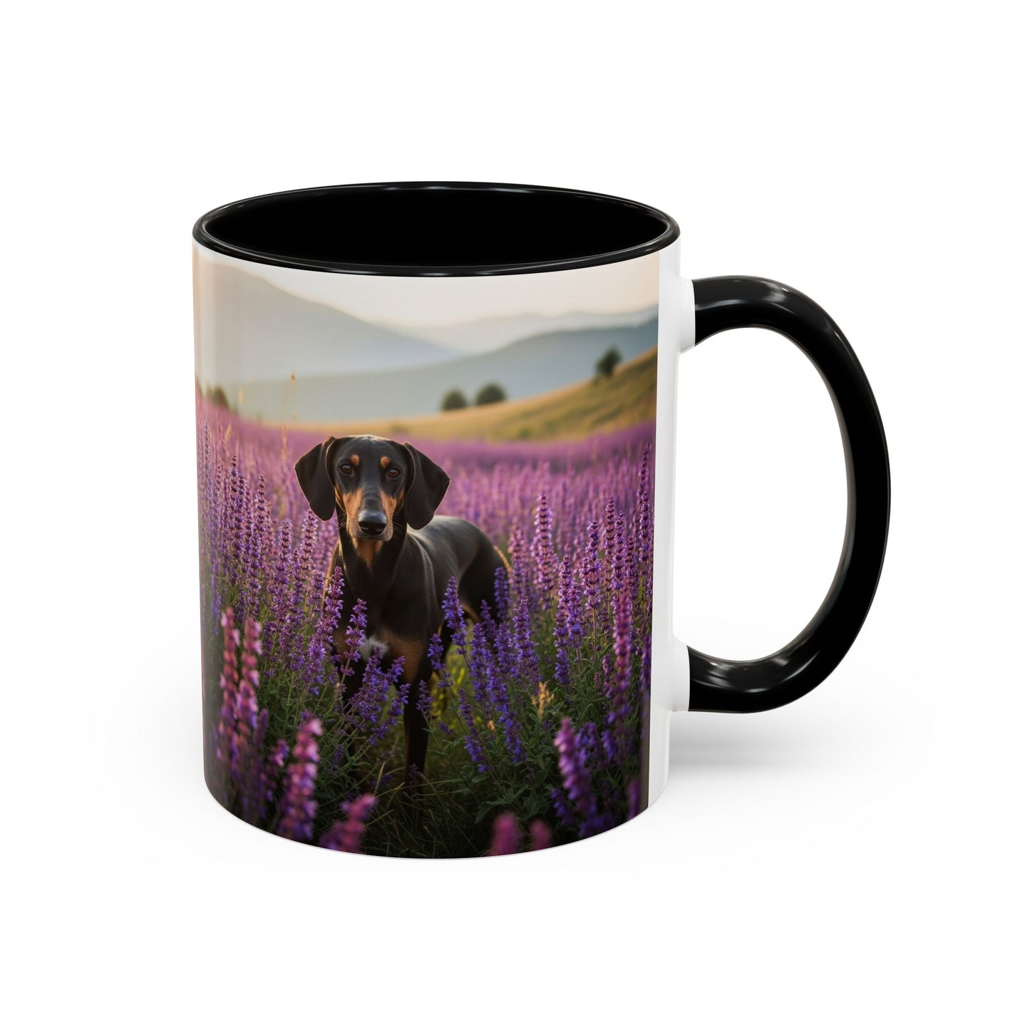 Keramiktasse mit Hunderassen-Motiv – 325 ml & 440 ml