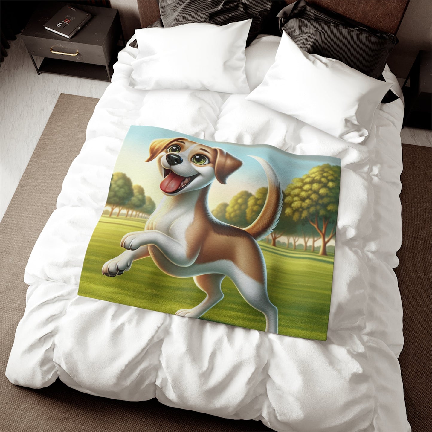 Couverture polaire – Jeté en polaire peluche, 2 options de tailles