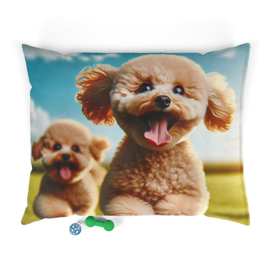 Haustierbett – Plüsch-Hundebett, 3 Größenoptionen