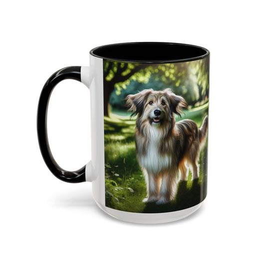 Keramiktasse mit Hunderassen-Motiv – 11 oz & 15 oz