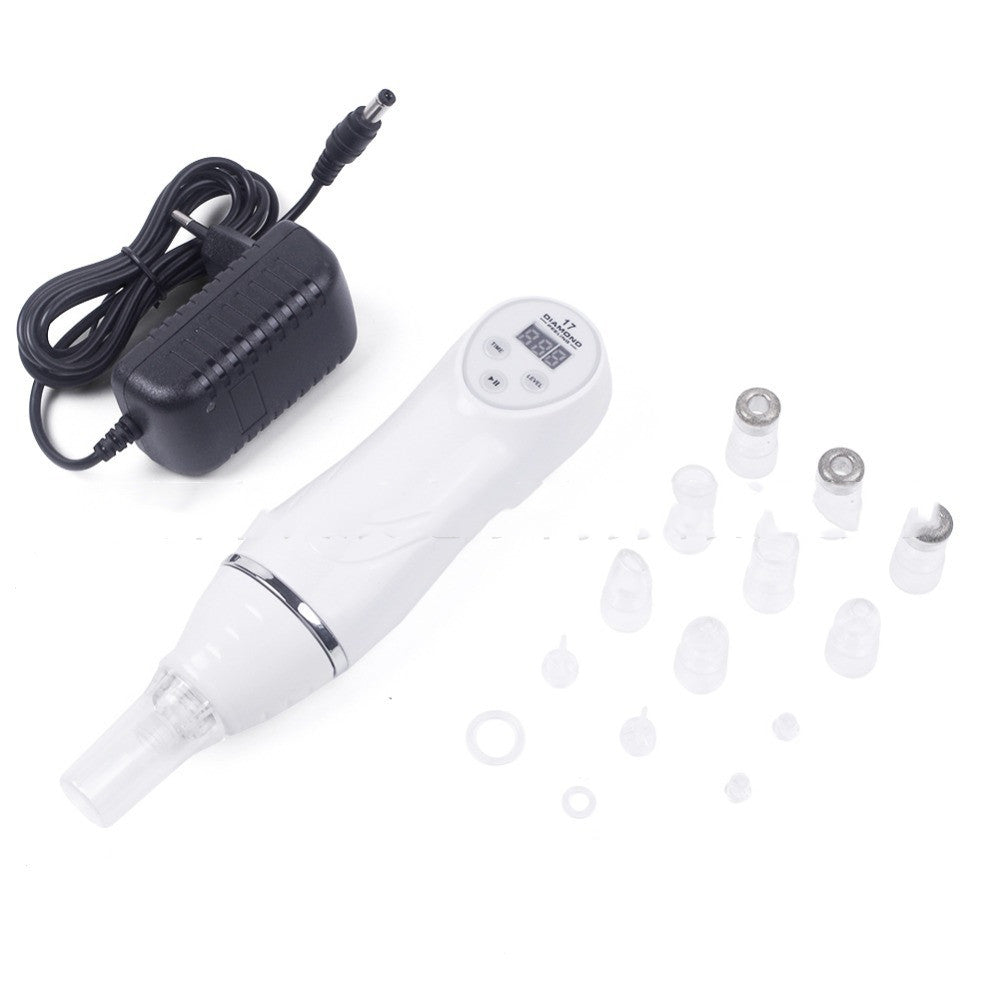 Electric pore suction and acne removing device beauty cleaner