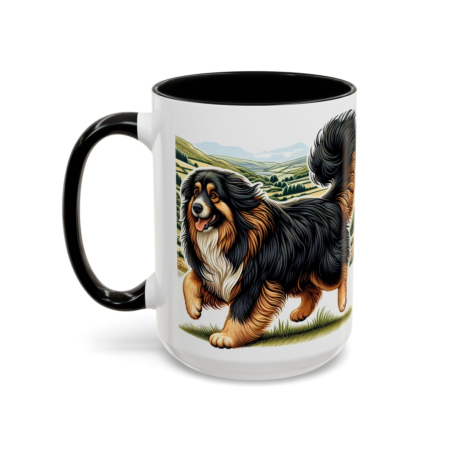 Keramiktasse mit Hunderassen-Motiv – 11 oz & 15 oz
